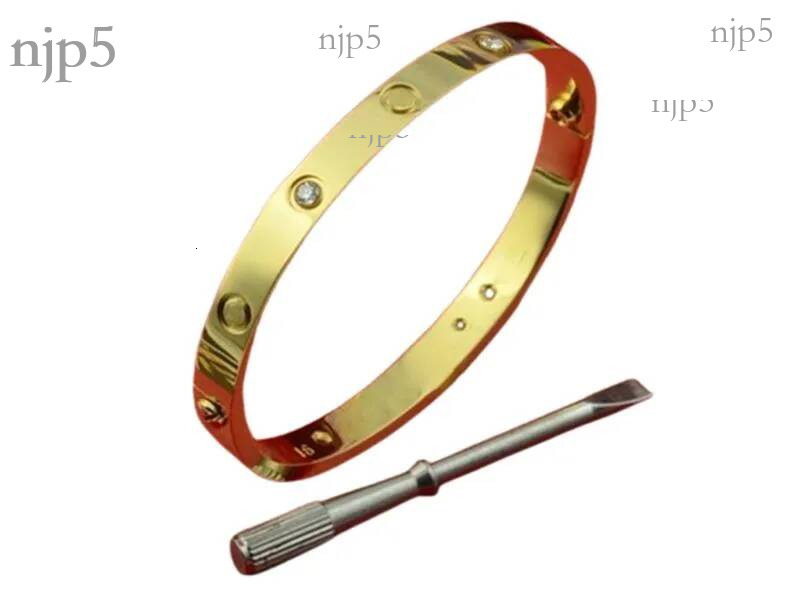 10 2025 new bracelet bangle designer jewelry size 16 to 19 gold braceletes silver rise plate Stainless Steel armband Luxury Lock cuff jewlery for Wo