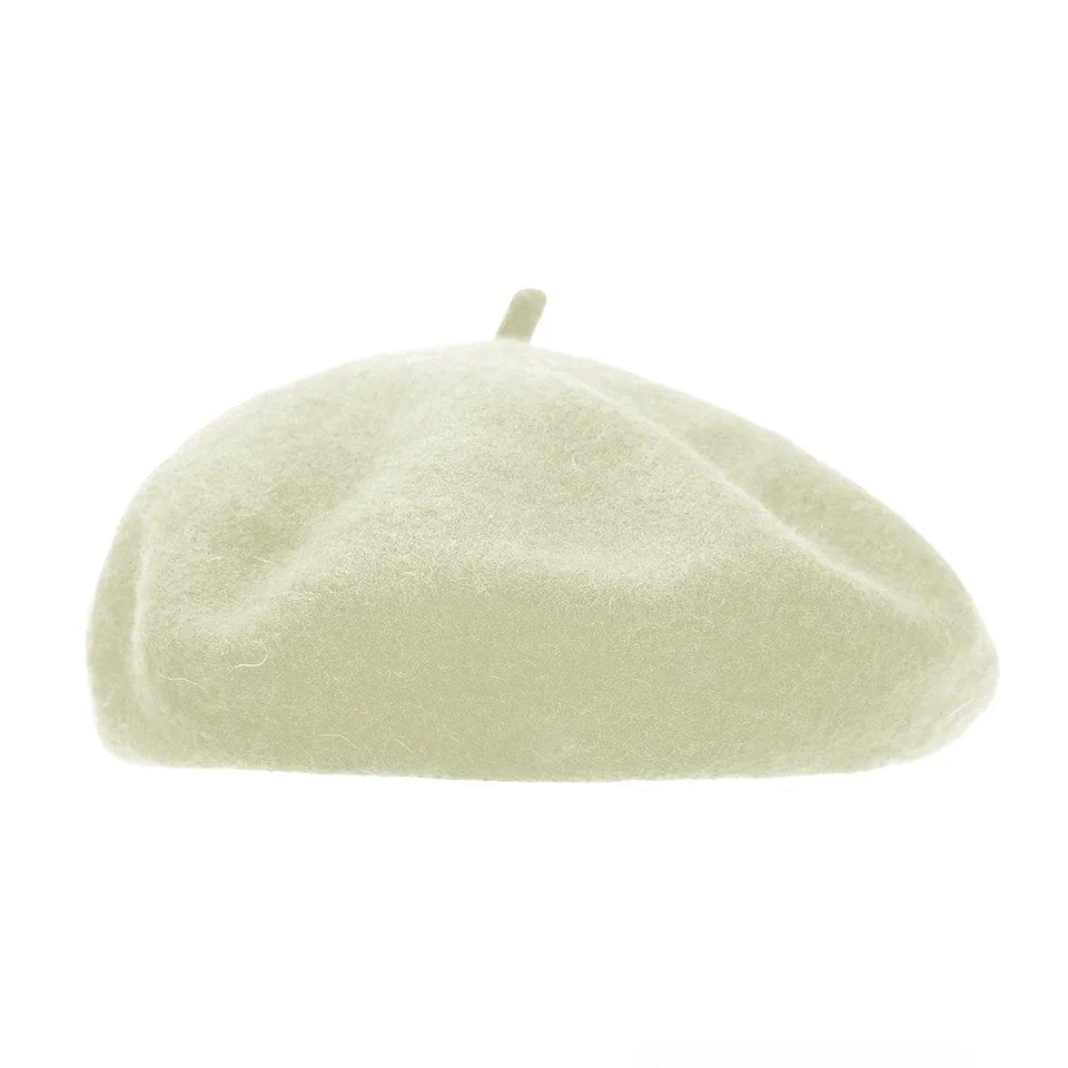 Acrylic Wool Beret for Women Warm Winter Accessory with French Style