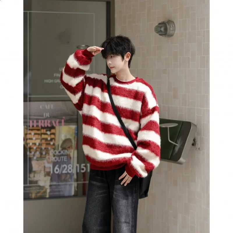 Hot Sale Of The YMY Season American Trendy Brand Loose Long Sleeve Crew Neck Sweater for Men And Women Autumn Casual Knitted Swe J260916