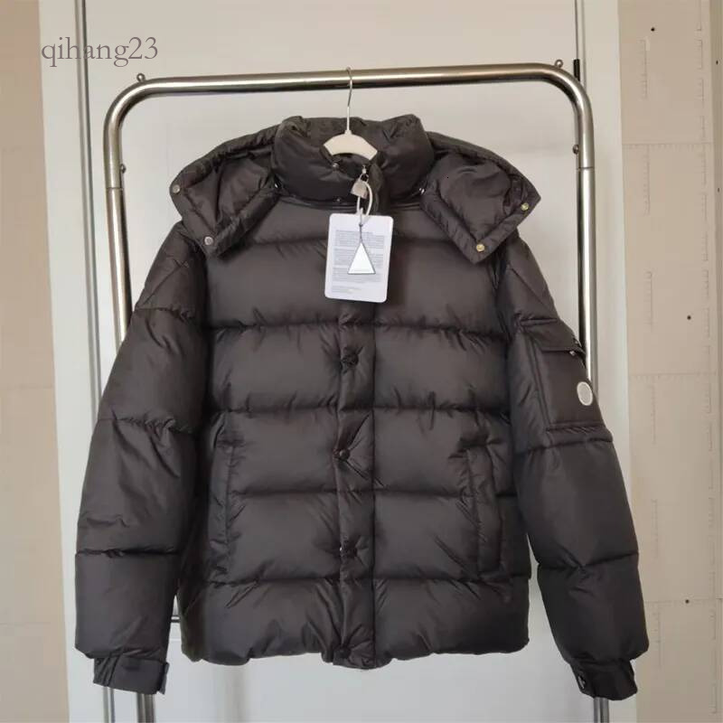 Puffer Jacket Designer Bright Black Duck Down Zipper Hooded Warm Down Jacket Luxurious Casual Street Wear Winter Skiing Suit Women Waterproof Down J