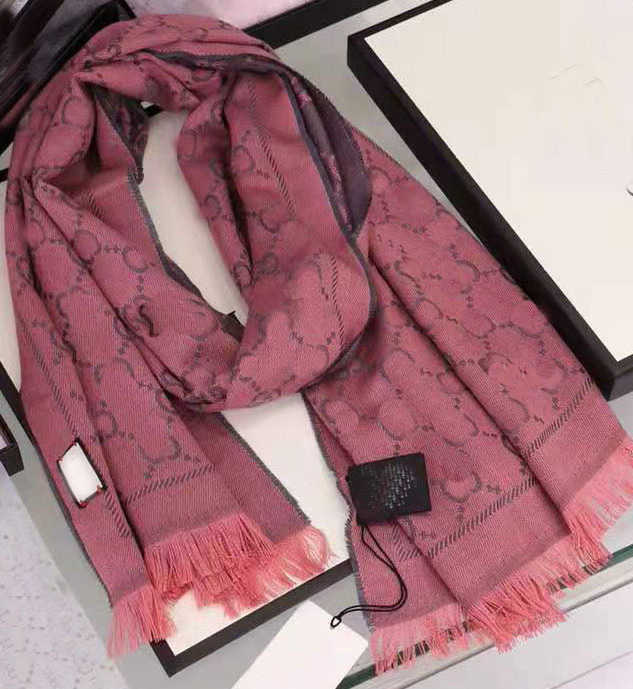 Scarf Letter Women Thick Women's Tassel Outdoor Winter Shawl Wrap Scarves S260917HJKX
