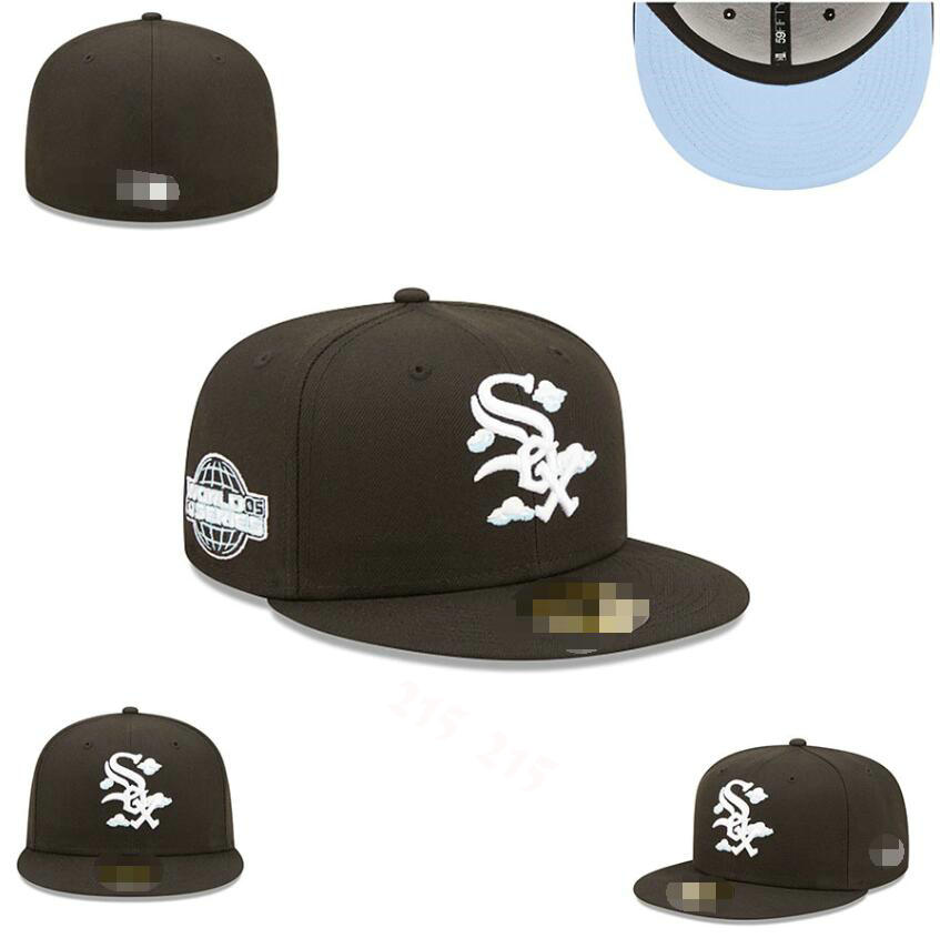 2026 Baseball White Sox Champs Mens Baseball Team 2025 World Series Champions Full Closed Caps Summer Letter Bone Size caps Casual Sport Flat Fitted
