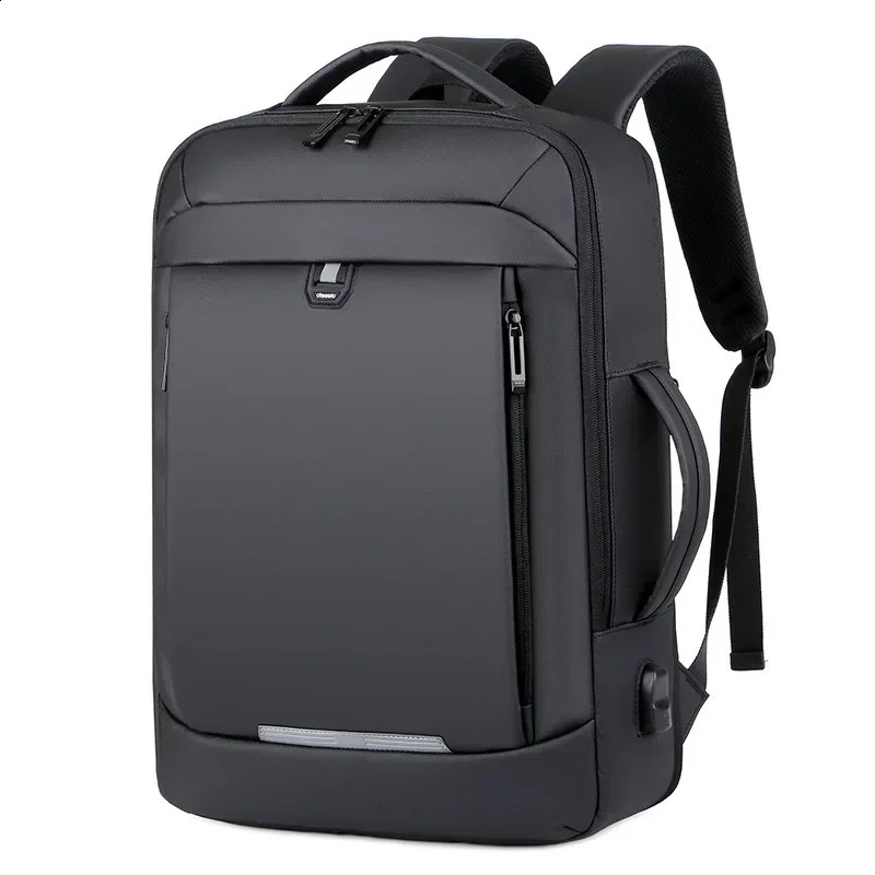 17 Inch Business Laptop Backpack Waterproof Notebook For Men School Book Bag Expandable Multifunction USB Charging Man Backpacks 260916