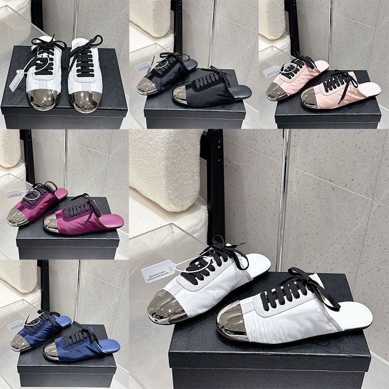 Designer Bocken Shoe Womens Flat Shoe Ladies Paris Fashion Show Slides Convenient Outdoor Casual Shoes Thick Sheepskin Insole Classic Rubber Outsole