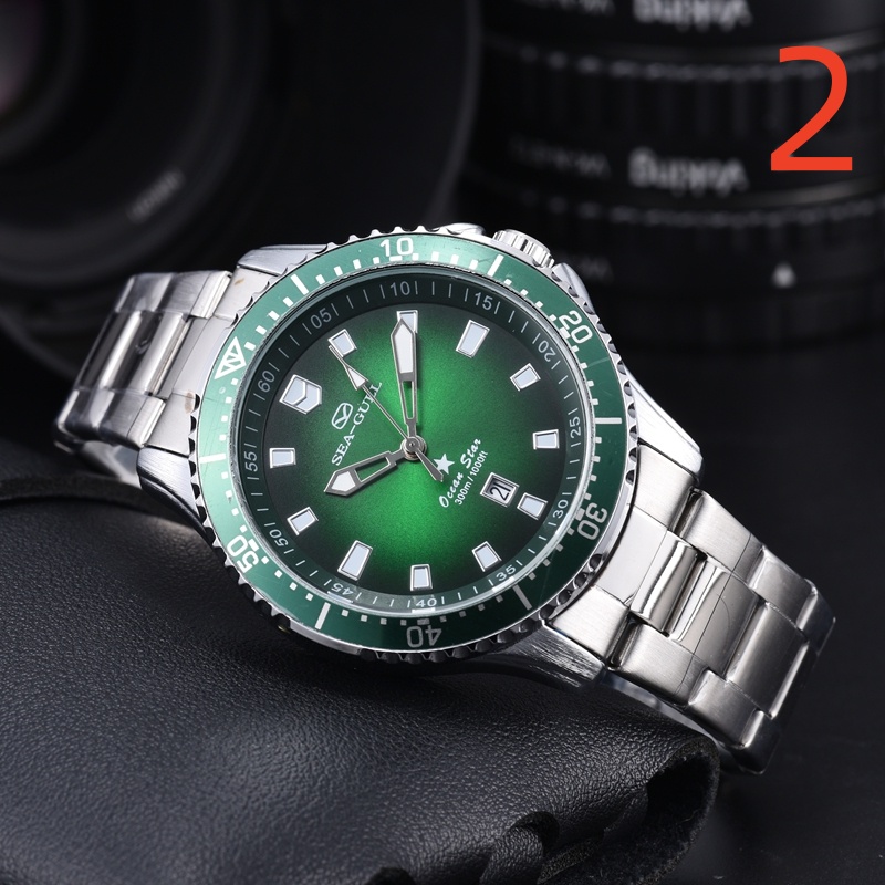 Hot selling Sea Gull Wristwatch for Men 2026 New mens Watches Three needles Quartz Watch High Quality Top Luxury Brand designer Clock Steel Strap Fa