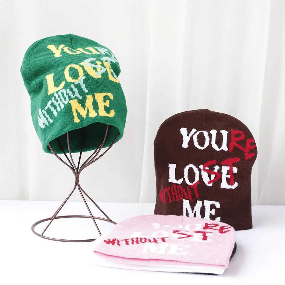 Knitting 2024 New Beanies Hat Men Women Paragraph Quality Cap Y2k Warm Fashion Hundred Take Cold Cap for Women HatsT260916