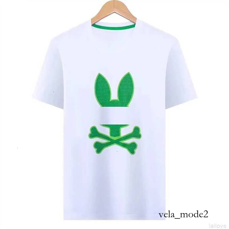 Hot Sales Bunny Shirt Designer Trendy Loose Fit Contemporary Style Summer Simple High Quality Cotton Classical New Casual Luxury Fashion Phycobunny