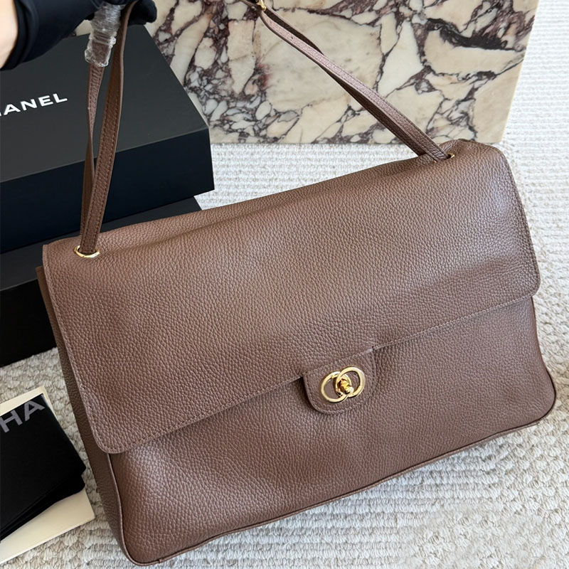 Maxi Flap Bag Designer Airport Tote Bags Litchi Cowhide Leather Classic Flap Bag New Genuine Leather Vintage Bag Luxury Black Totes