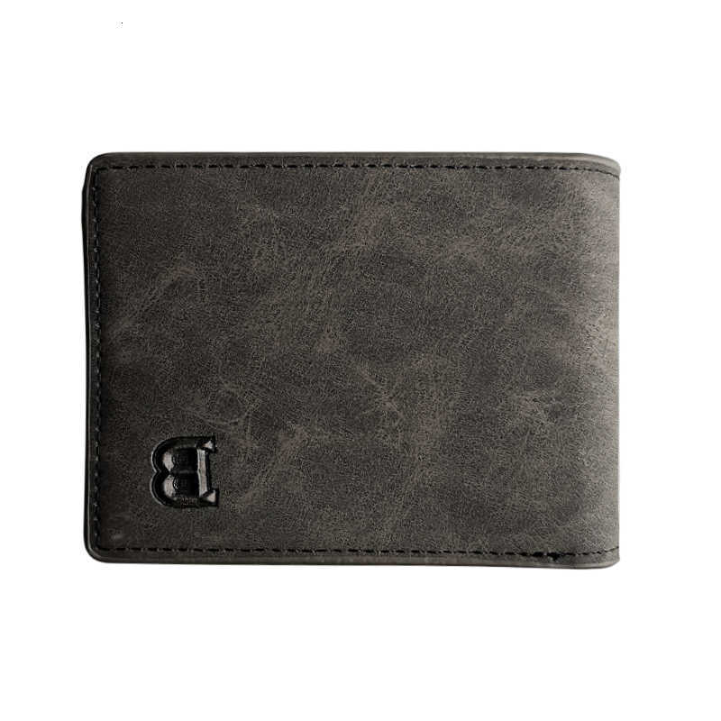 New Fashion 2022 PU Leather Men's Wallet With Coin Bag Zipper Small Money Purses Dollar Slim Purse New Design Money WalletT260917