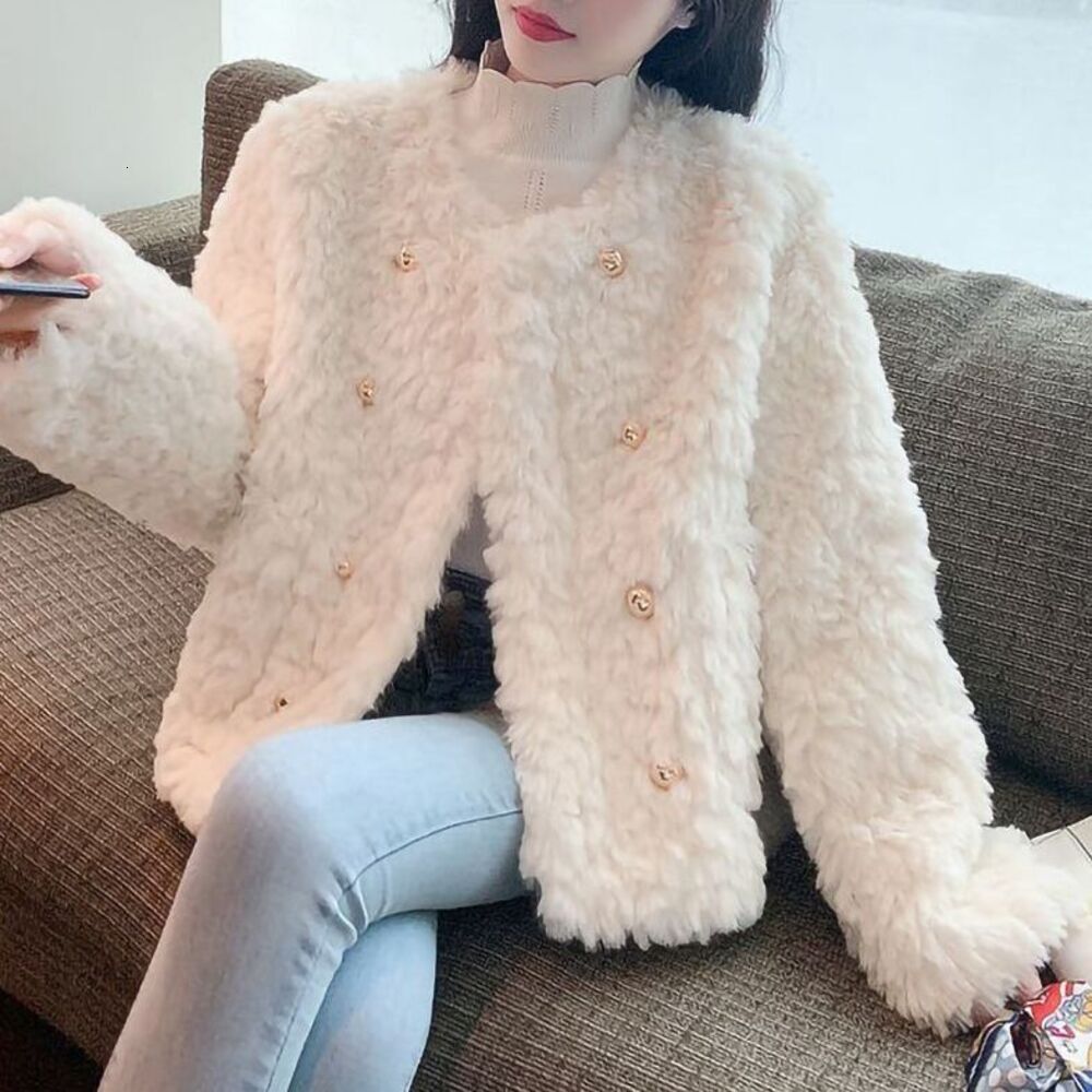 Light Luxury Elite Y2K Fashion Exquisite Retro Tweed Jacket Exquisite French Coat for Women Petite Loose Thickened Princess Style Cotton Padded Jack