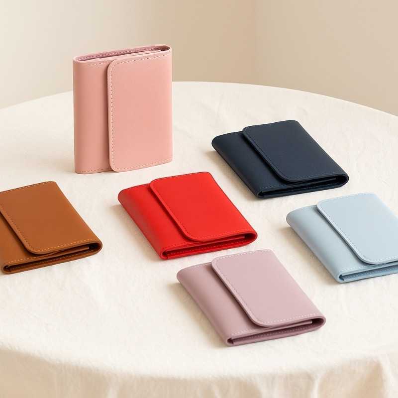 Women Simple Short Wallets High Quality Holder Large Capacity Female Coin Purses Small Bag Wallet for Girls PursesT260917