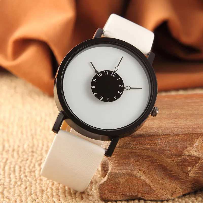 UTHAI CQ194 Fashion Men's Watch New Concept Personalized Quartz Watch Simple Black and White Couple Watch Watches for ManT260916