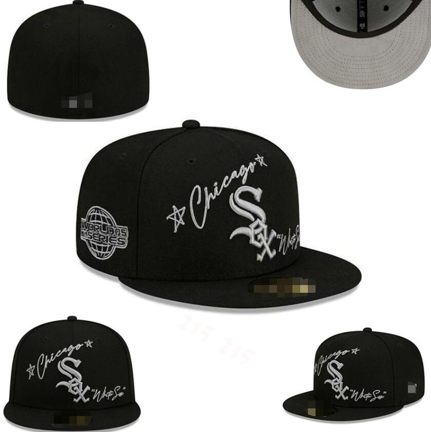 2026 Baseball White Sox Champs Mens Baseball Team 2025 World Series Champions Full Closed Caps Summer Letter Bone Size caps Casual Sport Flat Fitted