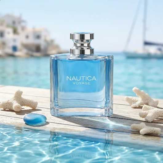 Nautica Voyage Style Men's Perfume High Quality Fresh Aquatic Oceanic Scent Long Lasting Eau De Toilette Spray For Daily. X260916