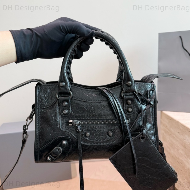 Luxury Classic Designer Bag Le City Bag And Fashionable Women Shoulder Bag Cagole black tote Bag Vintage Motorcycle Handbag Beach Bag High quality c