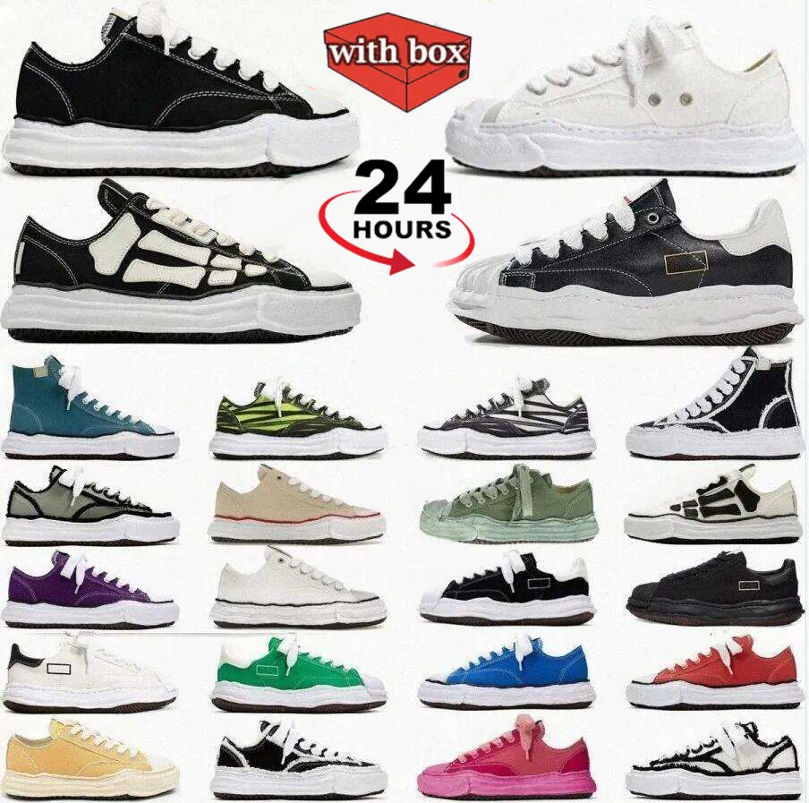 Designer shoes for men womens sneakers schoenen og sole low black white red blue canvas leather dress shoe mens outdoor flats loafers with box size