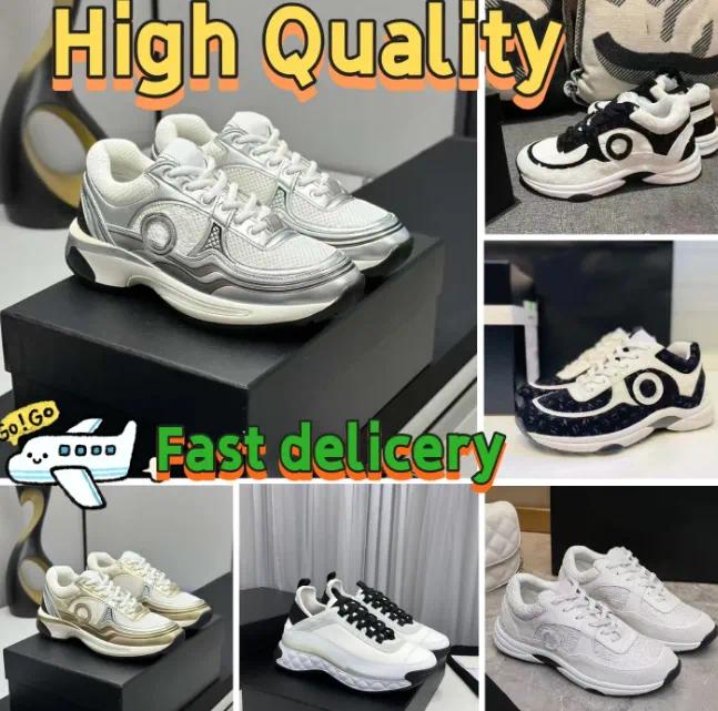 High Qualityl Designer Womens Sneakers Shoes Casua Mens Cowhide Technical Mesh Ultralight Sculpted Rubber Outsole White Black Fashion Womens Runner
