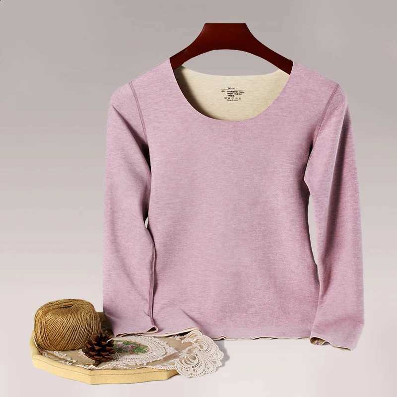 Women's thermal underwear wear seamless women's autumn clothes with a thick base of cashmere autumn H260916