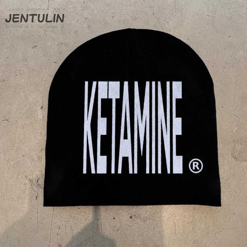 Y2k Women Caps Knitted Beanies Funny Letter Hat For Men Y2k Streetwear Winter Fashion Kpop Vintage Gothic Warm Hip Hop Unisex BFT260916