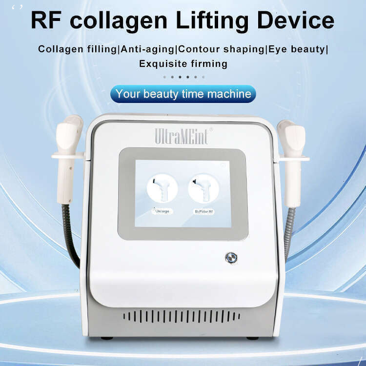 Factory Price Face & Eye Shaping RF 360 Radio Frequency Collagen Regeneration Gun Skin Rejuvenation Eye Lifting Anti-Aging Instrument With 2 Handles