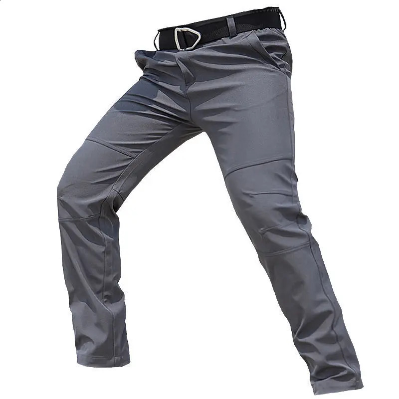 Autumn Tactical Men Pants Casual Cargo Trousers Work Waterproof WearResistant Outdoor Hiking Running Male 260916