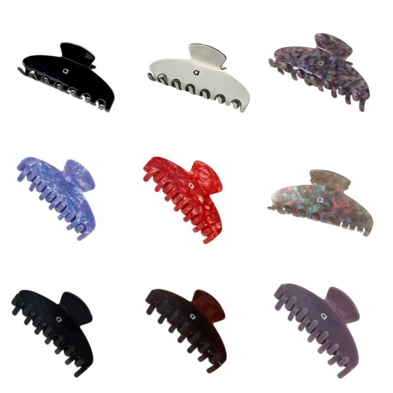Simple Claw Clips Classic Letter Shark Designer Hair Clip For Women Jewelry Luxury Hairs Accessories Womens Fashionable Hundred Take faf1683