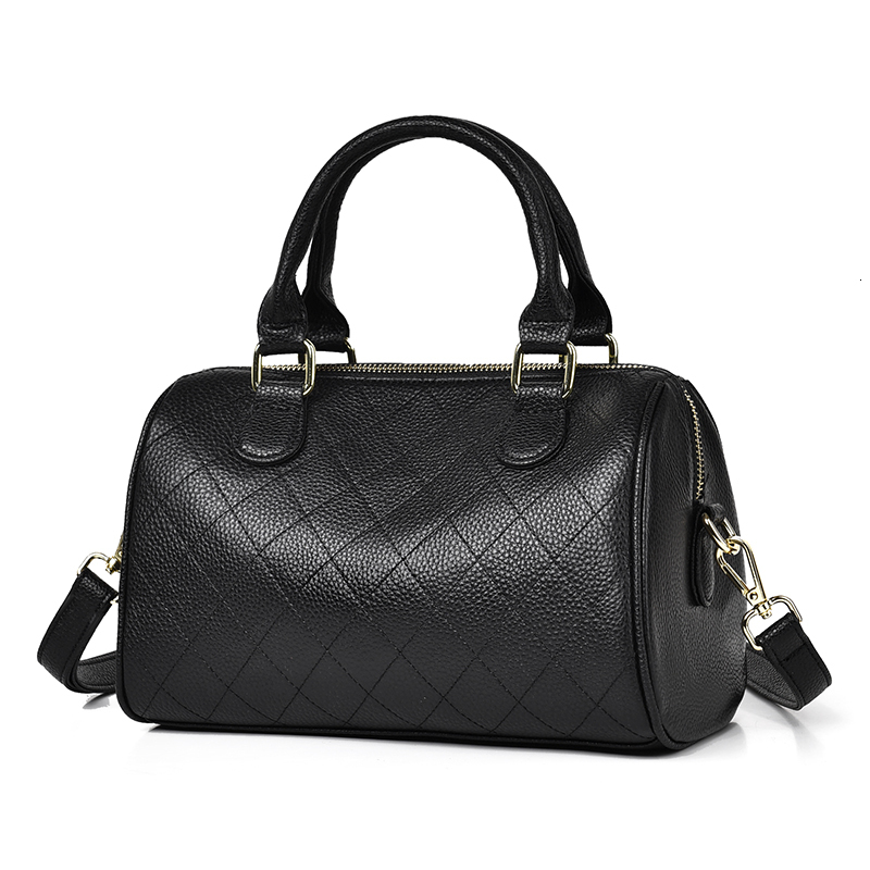 100% Genuine Cowhide Leather Shoulder Crossbody Bags Designer Messenger Tote Sac Women 2026 Luxury Ladies Commute Handbags