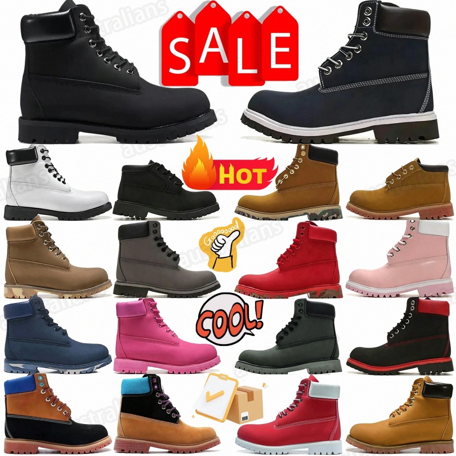 Women Boots Sole boot Shoes Fashion High Heel Casual Leather Outdoor Low Soft Men rose red black olive green white pink navy blue khaki brown U3UU#