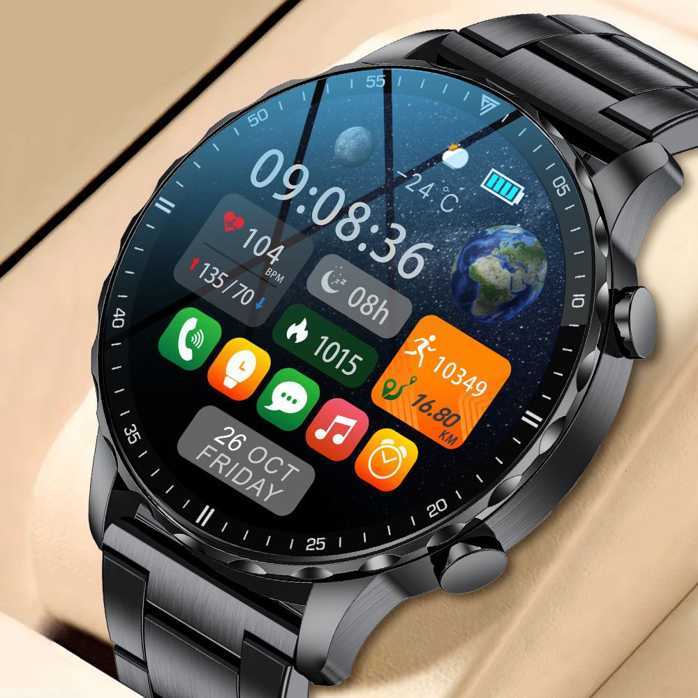 luxury watch New model multifunctional large-screen smart with step counter waterproof health monitoring and sports bracelet mens watches high quali
