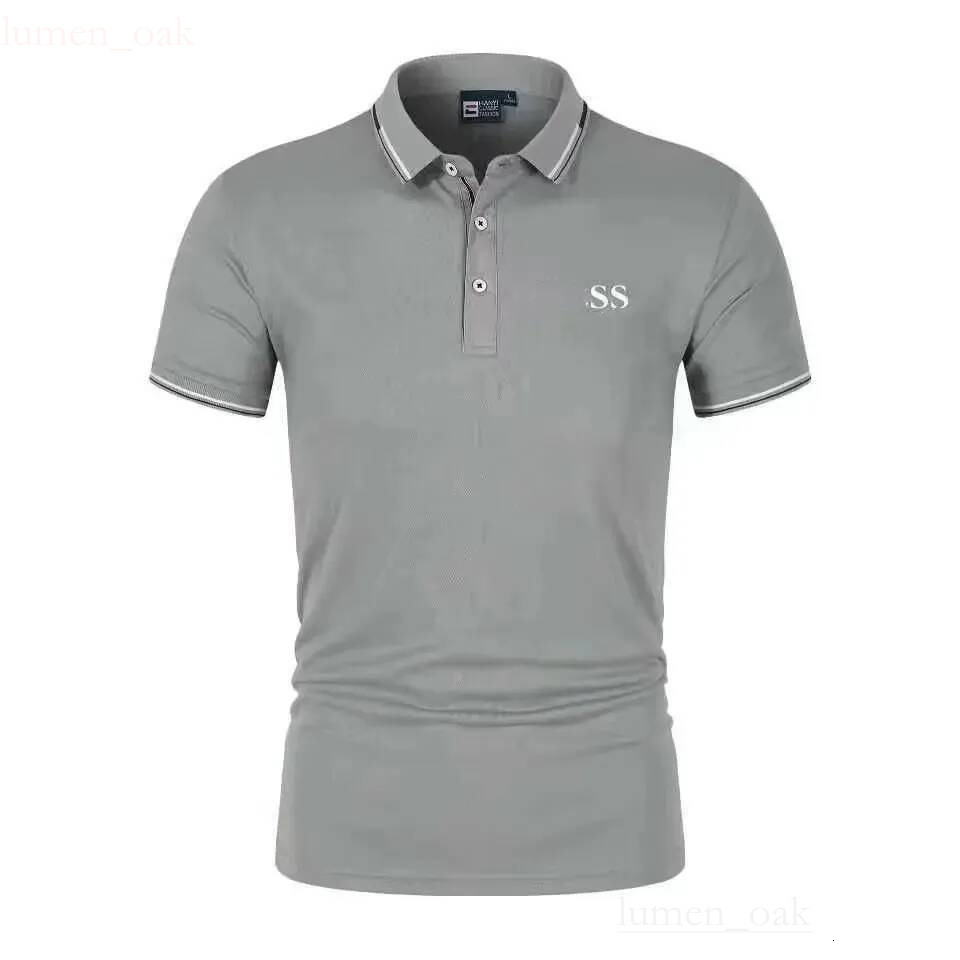 top Quality bossi Tshirt Designer Polo Summer Bos Fashion Men Women Classic Long Tops Letter Cotton Clothing Short Sleeve Clothes Bossy T Shirt 816