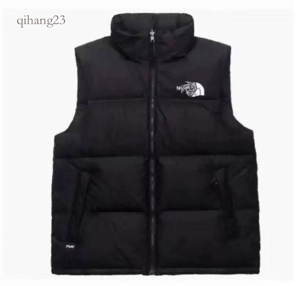 Norther Jacket Puffer Vests Designer Logo Printing Color Blocking Splicing Men Coat Winter Down Vests Womans Jackets Sleeveless Warm Vest NF Norther
