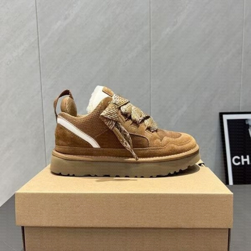 Designer Low mel Sneakers Trainers Casual Shoes Boots Highmel Tasman Tazz Fur Slippers Womens Baskets Sand Wool Sheepskin Short boot Winter Runne