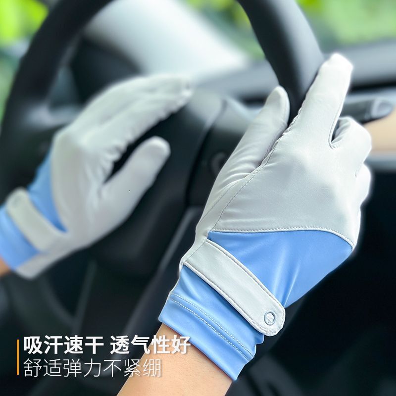 Korean-style fingerless gloves women, solid color, versatile, long, five-finger knit gloves, suitable for students, couples, and men, providing warm