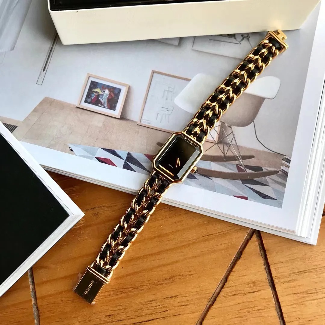 U1 Top AAA C H A NEL watch c hane l Luxurious Premiere Series watch Classic Double C Designer lady Ultra Thin Sapphire watch Braided Strap Womens Bl