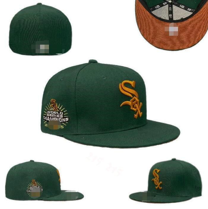 2026 Baseball White Sox Champs Mens Baseball Team 2025 World Series Champions Full Closed Caps Summer Letter Bone Size caps Casual Sport Flat Fitted