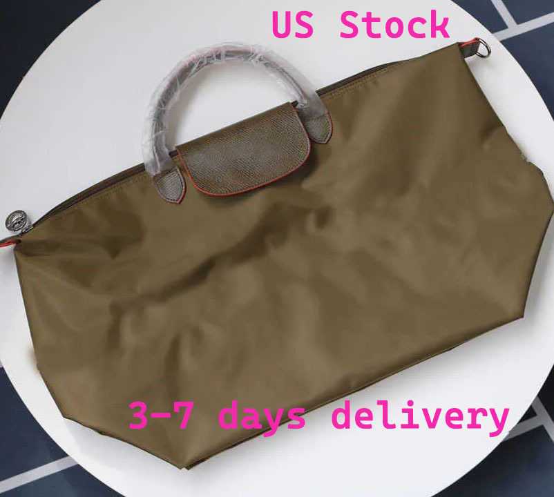 Women Embroidery Tote Bag, Nylon Canvas Casual Shoulder Handbag, Laptop Travel Crossbody Clutch, US Stock Fast Dispatch