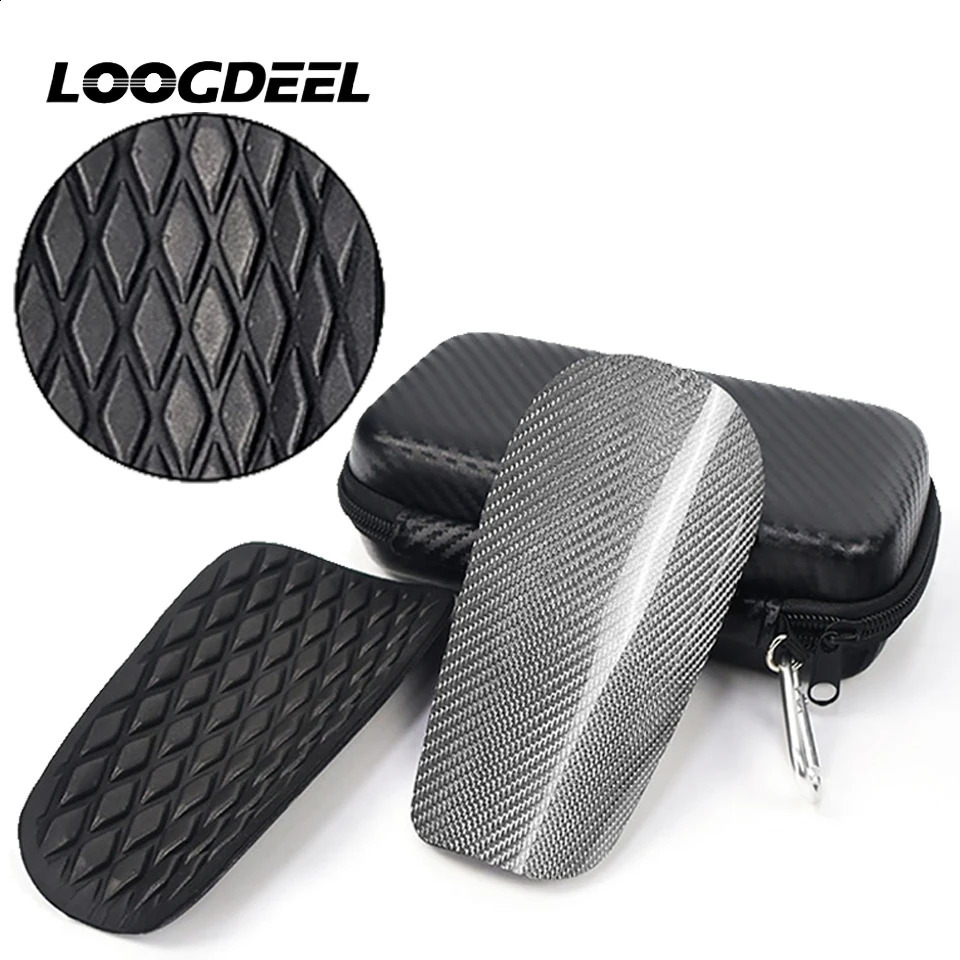 Loogdeel 1Pair Carbon Fiber Soccer Shin Guards Super Strong Ultra Light Shock Resistance Adult EVA Leg Protection Board 260916