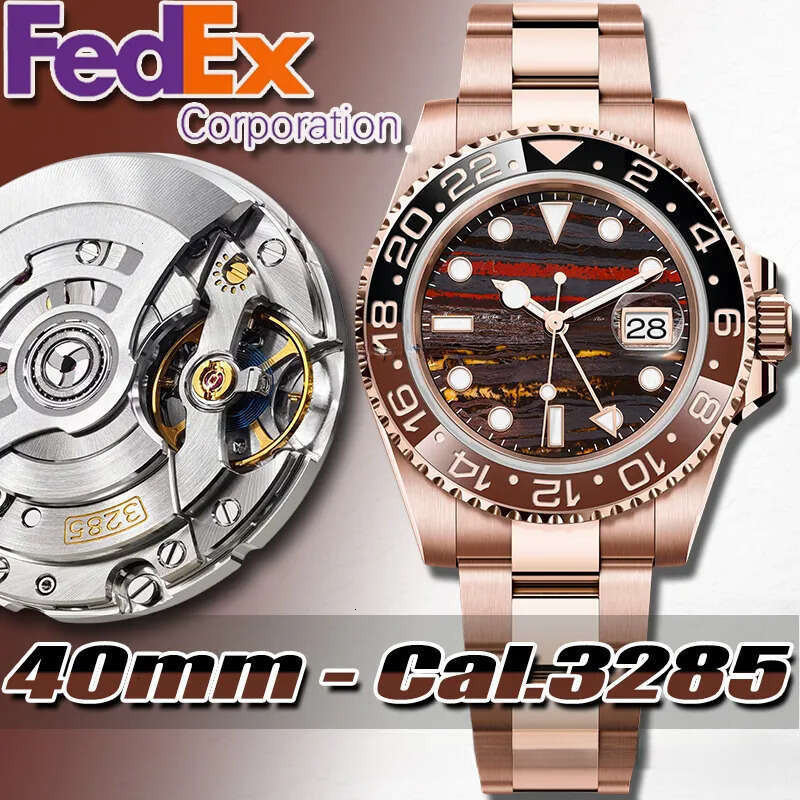 Designer Mens Watch High Quality Top 40MM 3285 Automatic Movement 904L Full Stainless Steel Sapphire Luminous 100M Waterproof 70H Power Reserve Luxe