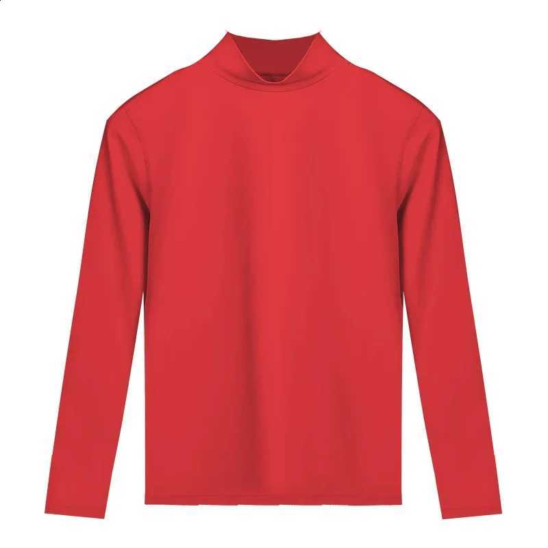 Autumnwomen'sautumnandwintergirlssemi-turtleneckinnertopsingle-piecethincotton sweater thermal underwear women's bottoming shirt H2609161