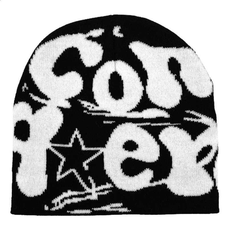 Beanie Hat Y2k Slouchy Beanie Vintage Beanie Warm Beanie Halloween Accessories Slouchy Beanies High School TeensT260916