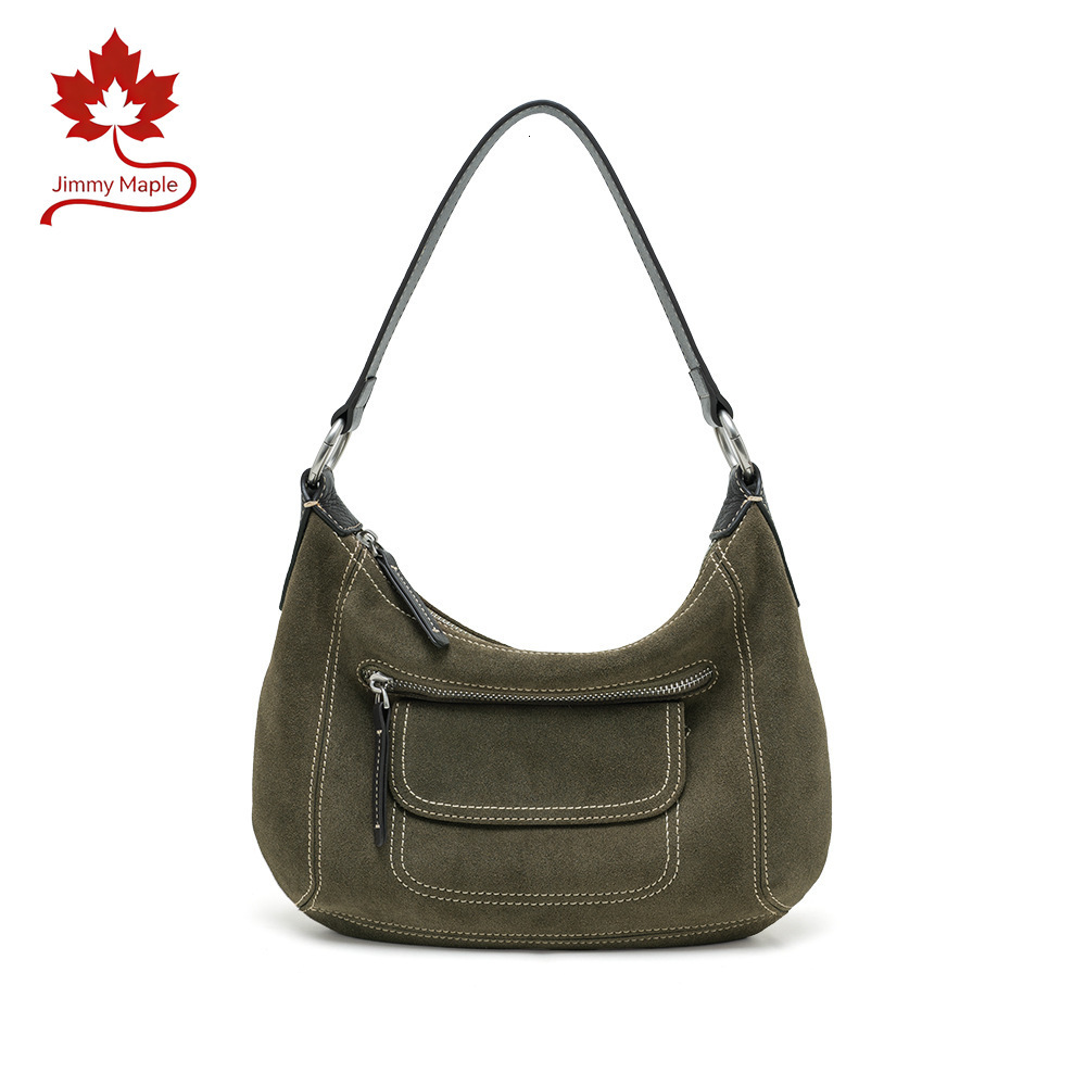 Customize Initials Leather Saddle Bag For Women Luxury Designer Handbag Purse 2026 New In Suede Cowhide Panelled Design Shoulder Suotong260915