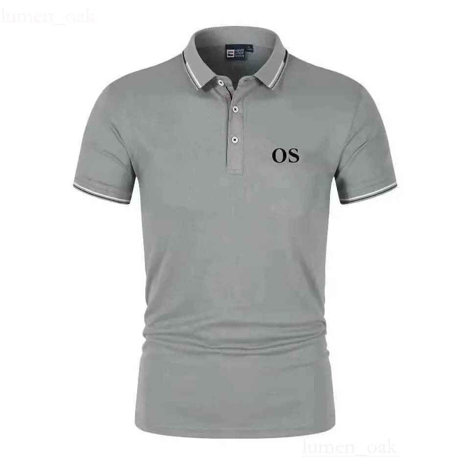 top Quality bossi Tshirt Designer Polo Summer Bos Fashion Men Women Classic Long Tops Letter Cotton Clothing Short Sleeve Clothes Bossy T Shirt 6d0