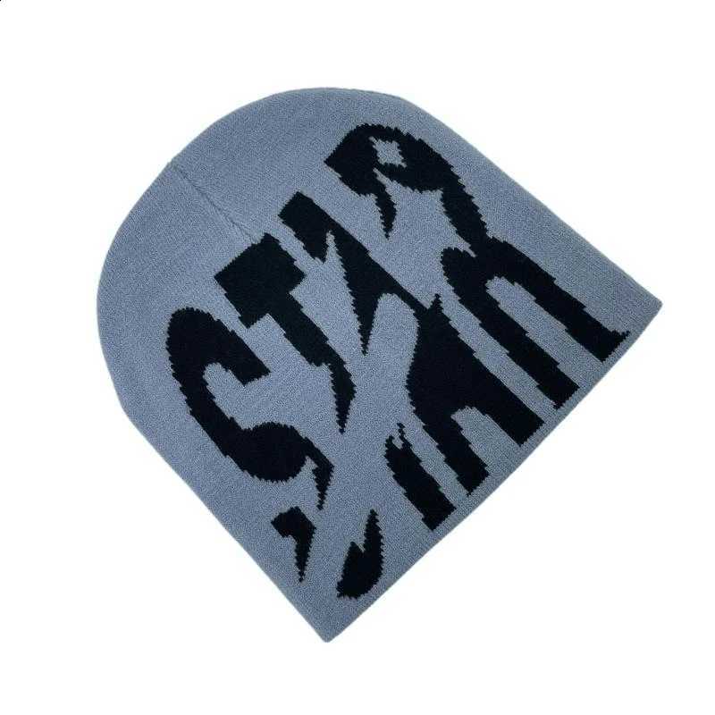Beanie Letter Knit Hat Cool Girls Warm Jacquard Hat Sport Activity Cap HeadwearT260916
