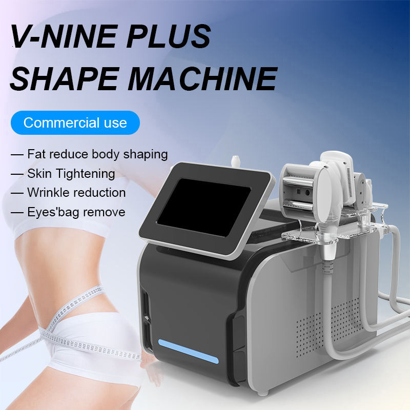 Hot Selling V9 Plus Shaping Machine Lymphatic Drainage Suction Skin Reduction Wrinkle Removal Firming and RF Shaping Massager