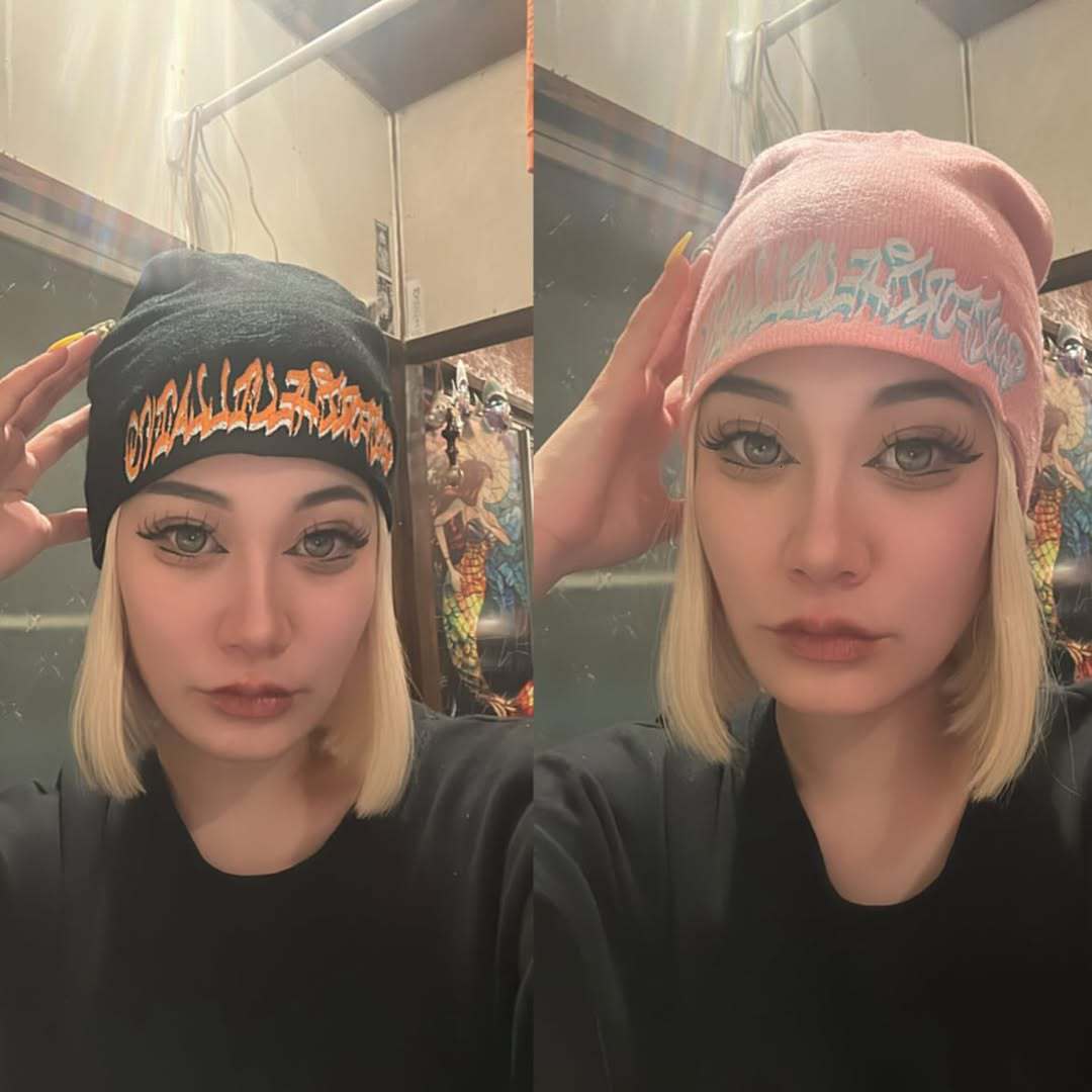 Cross-border European American unisex windproof and warm hooded trendy brand with unique embroidery, breathable hat, Instagram style 37