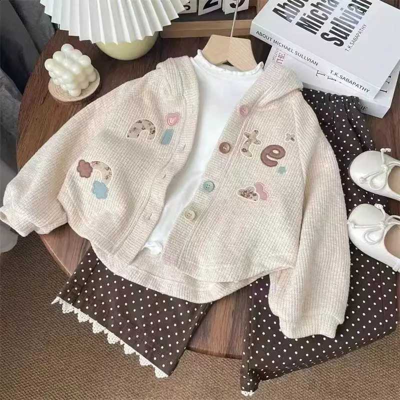 and 2026 Autumn Winter Baby Knitted Cardigan Baby Girl Tops Toddler Winter Baby Style Warm SweaterT260916