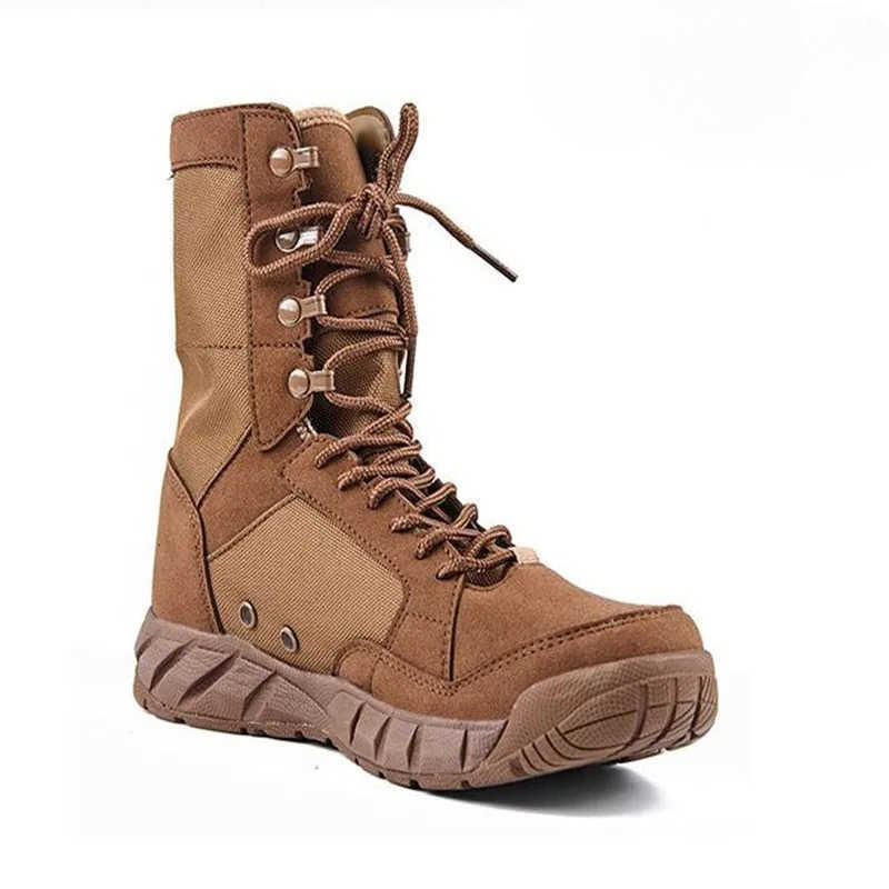 Men Tactical Boots Breathable Mesh Hiking Desert Boot Climbing Hiking Shoes Ankle Hunting Boots for Men D260917