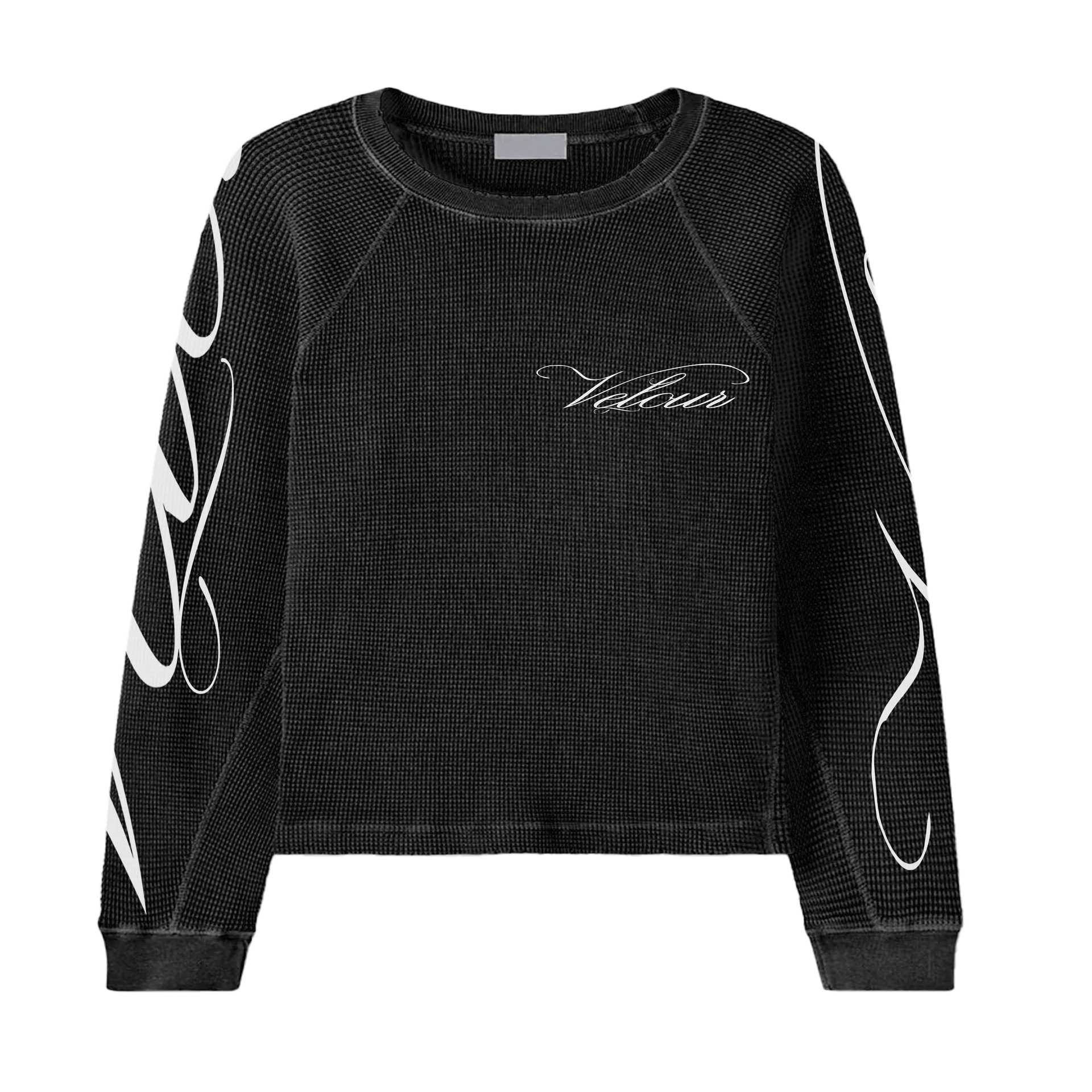 European and American INS Cross-Border Personalized Letter Print Round Neck Sweatshirt Short Sleeve T-Shirt Pullover Retro Jacket Street Fashion 30