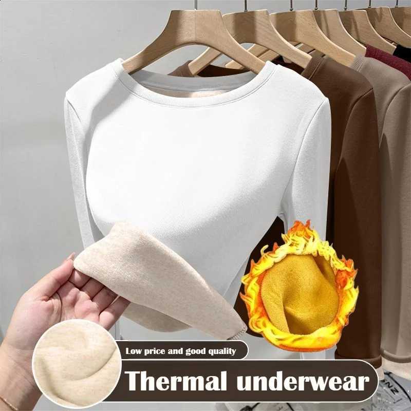 Women's O-neck Velvet Thicken Sweaters Winter Slim Warm Long Sleeve Knitted Tops Casual Plush Fleece Lined Soft Pullovers Ladies H260916