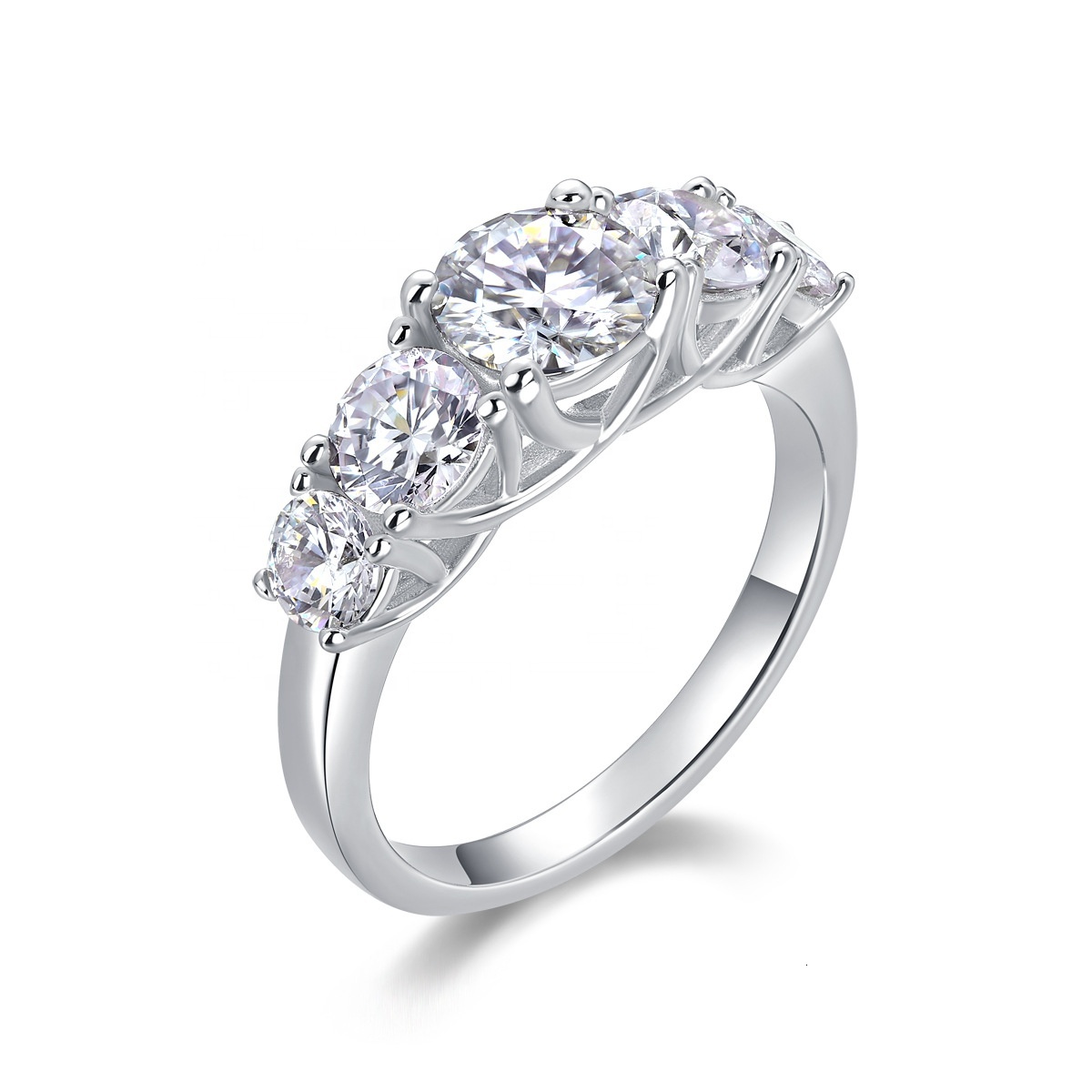 2026 Hot Selling High Quality S Luxury Designer Moissanite Ring for Women
